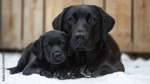 beautiful puppy and dogy pack photo