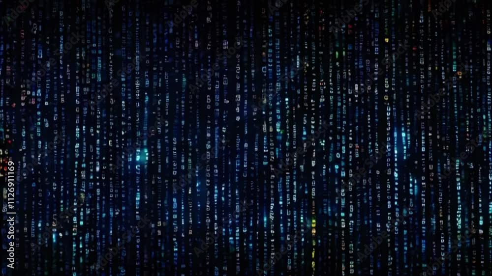 Digital technology background. Digital data dots blue pattern pixel background, 4k High-Quality Wallpaper Background Animation Video Digital technology background. Digital data dots blue pattern pixel background, 4k High-Quality Wallpaper Background Animation Video