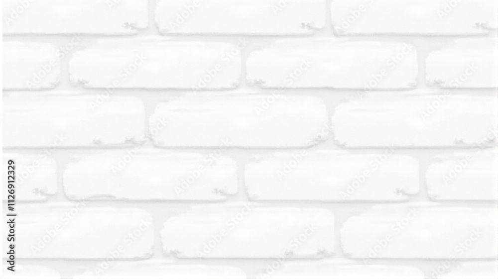 Fototapeta premium white brick wall