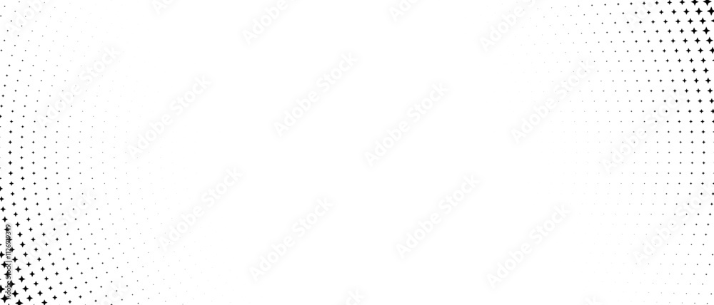A background with halftone stars A background with halftone stars