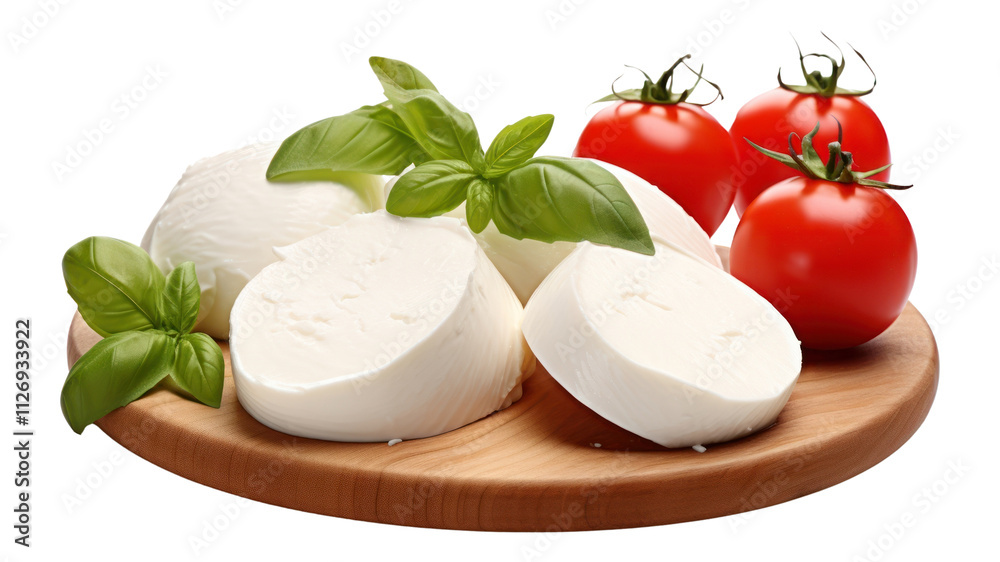 PNG Mozzarella cheese vegetable tomato plant.