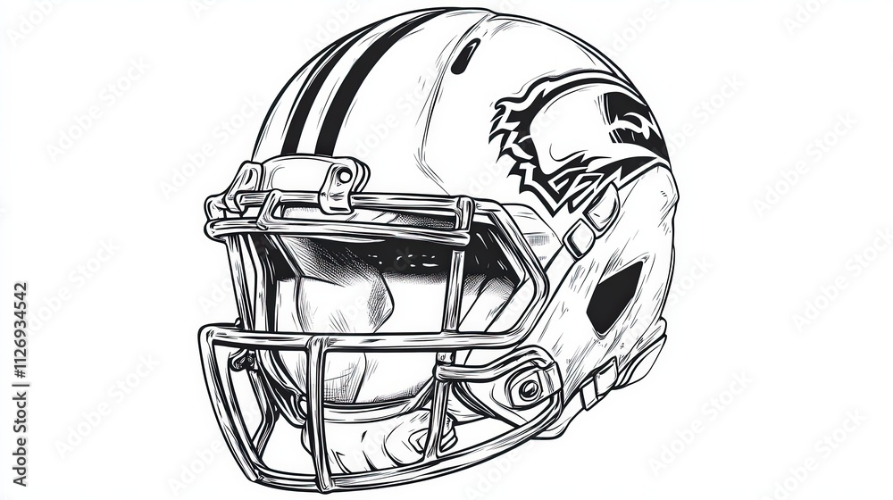 Fototapeta premium graphic resource for american football