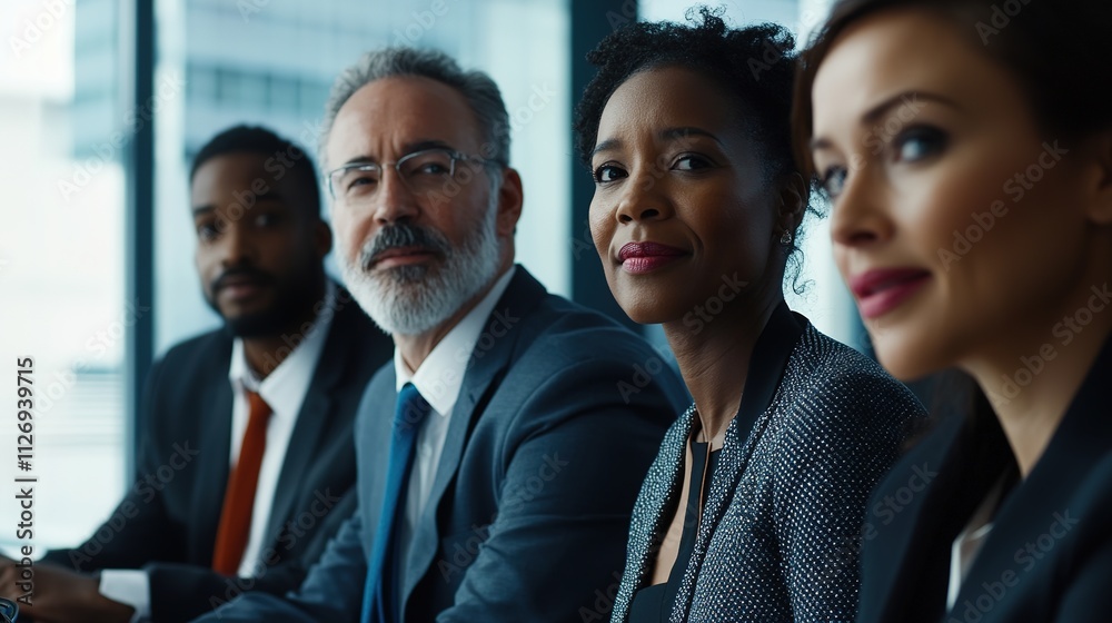 Diverse business team in a meeting Diverse business team in a meeting
