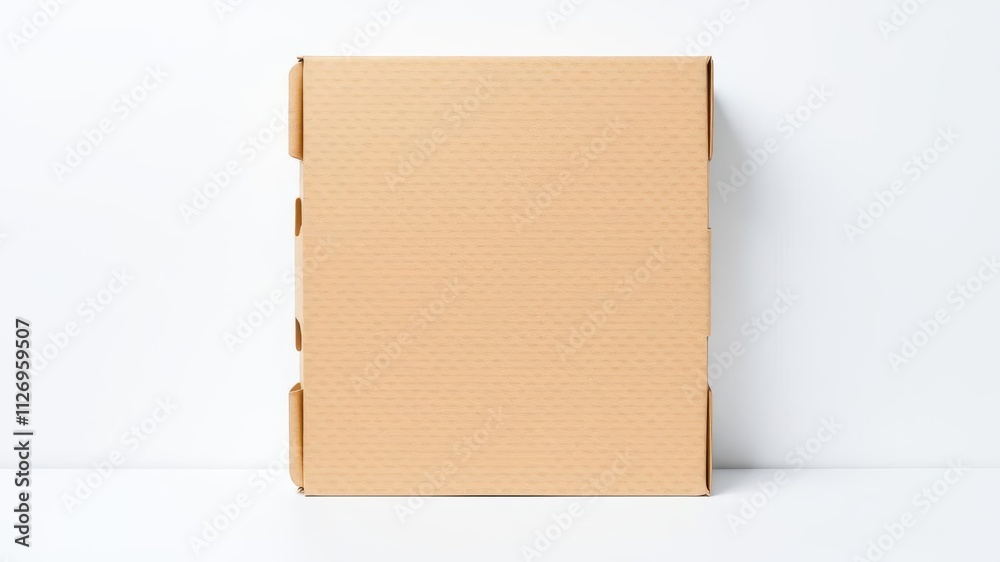 Pizza box corrugated package die cut with mock up on white background, die cut, corrugated Pizza box corrugated package die cut with mock up on white background, die cut, corrugated