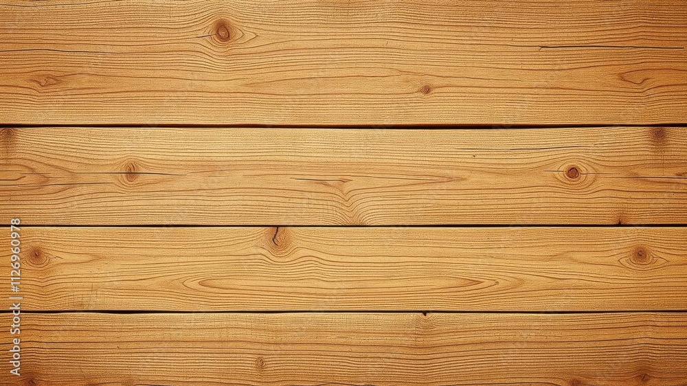 Naklejka premium Rustic background of weathered old wood planks with natural knots and textures, grunge, rustic
