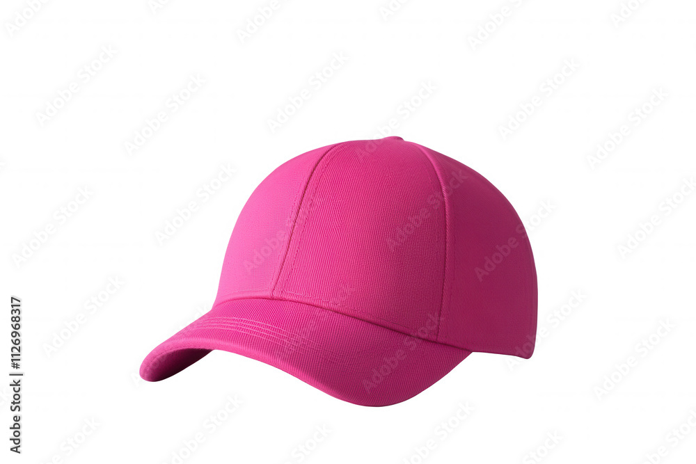 This vibrant pink baseball cap is presented in a transparent setting, making it ideal for casual outings or outdoor activities. Its simple yet stylish design complements various outfits seamlessly. This vibrant pink baseball cap is presented in a transparent setting, making it ideal for casual outings or outdoor activities. Its simple yet stylish design complements various outfits seamlessly.