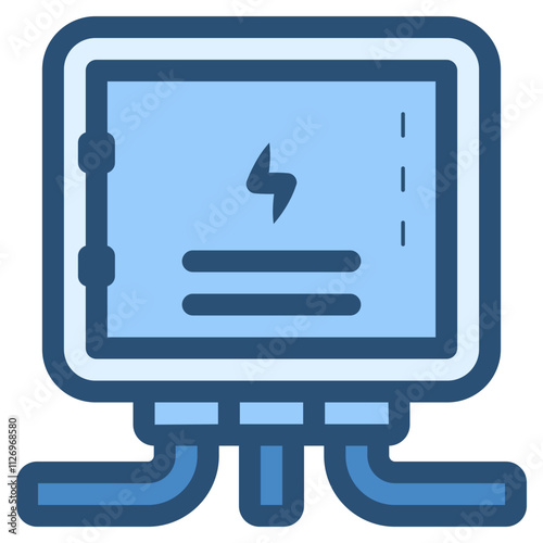 electrical distribution board icon