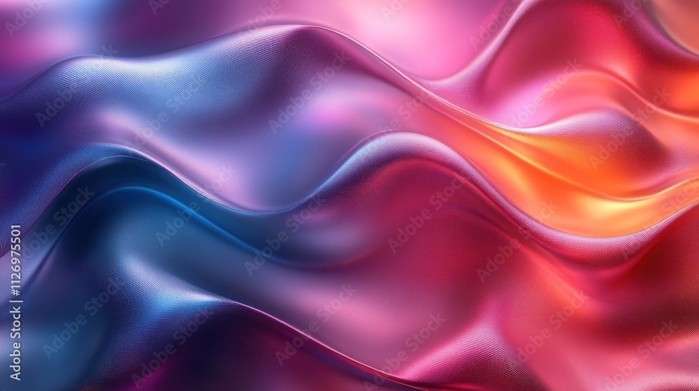 Fototapeta premium abstract iridescent background 3d rende