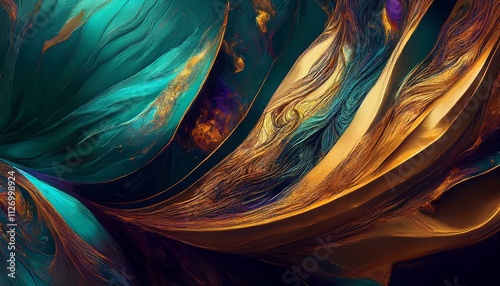 Vibrant Kaleidoscope: Unleashing the Captivating Beauty of Modern Abstract Textures