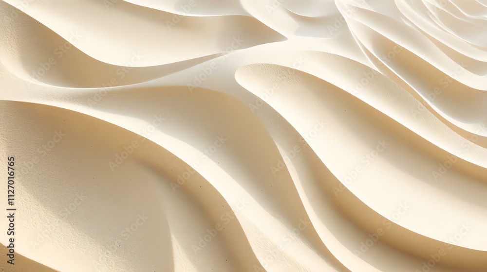 Abstract Beige Sand Dune Waves: A Textured Background Abstract Beige Sand Dune Waves: A Textured Background
