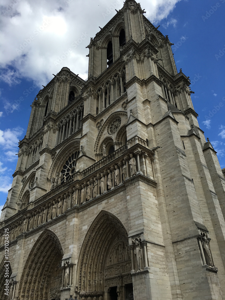 Fototapeta premium notre dame cathedral