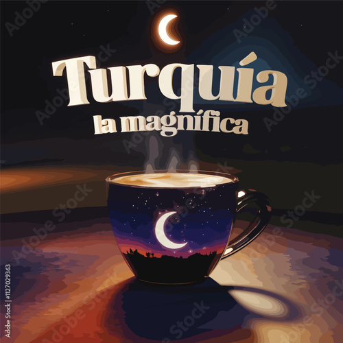 coffee cup design mockup illustration