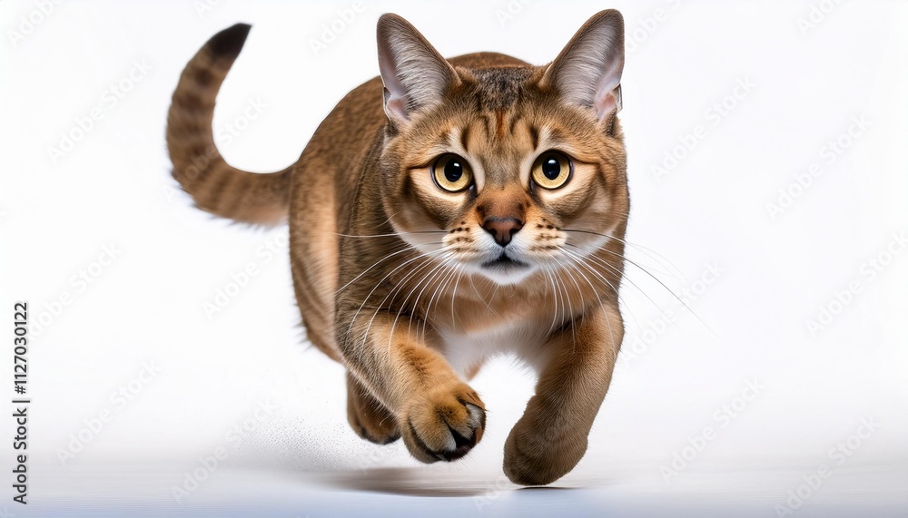 Obraz premium cat isolated on white