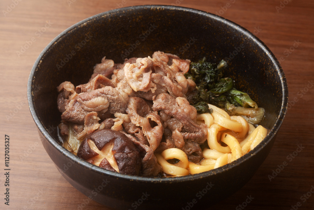 牛すきうどん 牛すきうどん