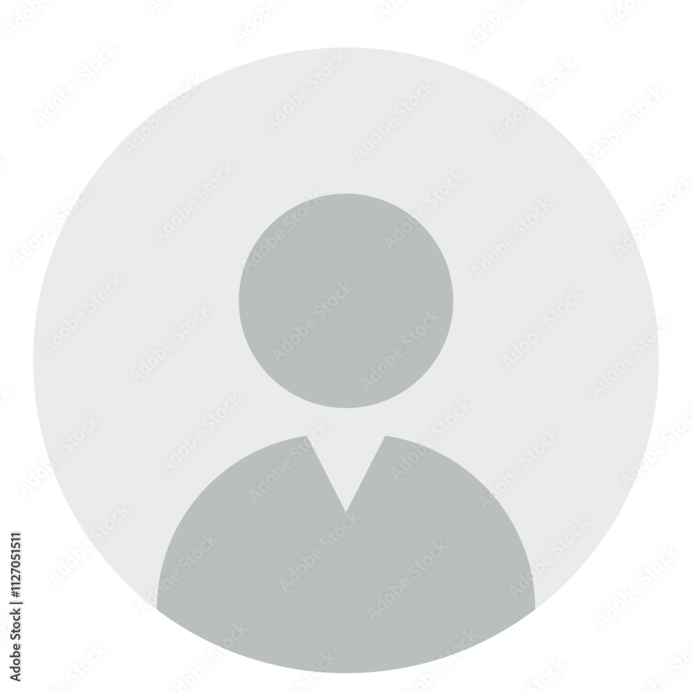 Vector flat illustration in grayscale. Avatar, user profile, person icon, gender neutral silhouette, profile picture. Suitable for social media profiles, icons, Vector flat illustration in grayscale. Avatar, user profile, person icon, gender neutral silhouette, profile picture. Suitable for social media profiles, icons,