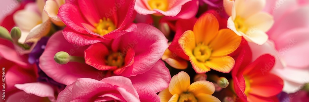 Close-up shot of delicate pink and white ranunculus flowers blooming in full bloom, celebration, texture, elegance Close-up shot of delicate pink and white ranunculus flowers blooming in full bloom, celebration, texture, elegance