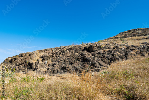 beautiful landscape on the island