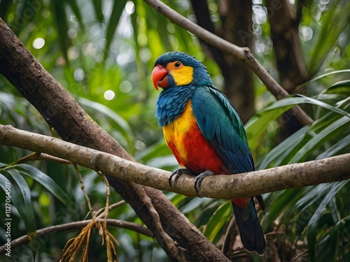 rainbow lorikeet parrot