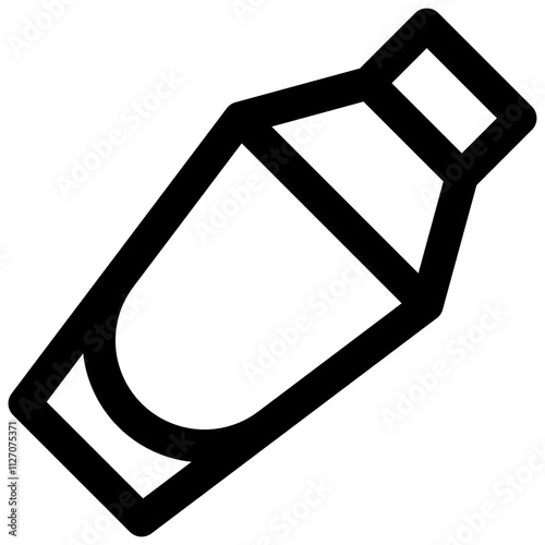 Cocktail shaker. Editable stroke vector icon.