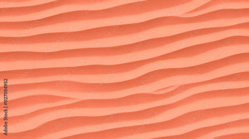 Fototapeta premium Dry red sand dune seamless texture