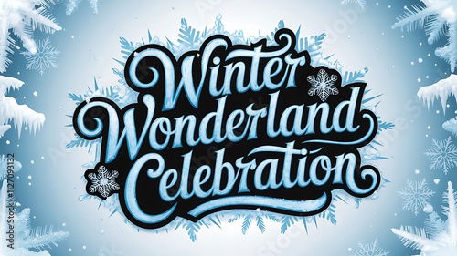 Winter Wonderland Celebration Festive Holiday Design