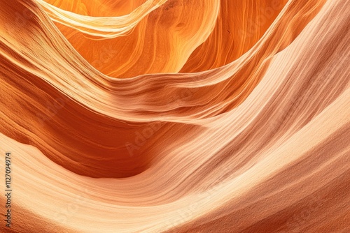 Antelope Canyon Swirling Sandstone Walls Texture