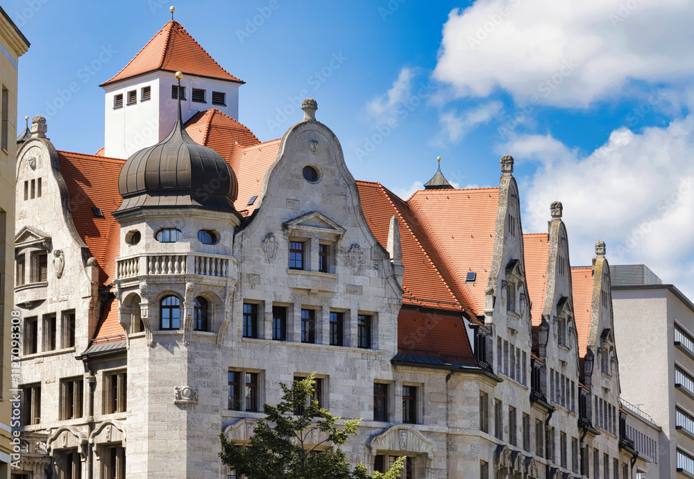 Obraz premium Leipzig, Neues Rathaus