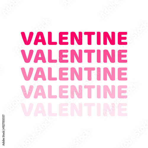 valentine pink cute modern