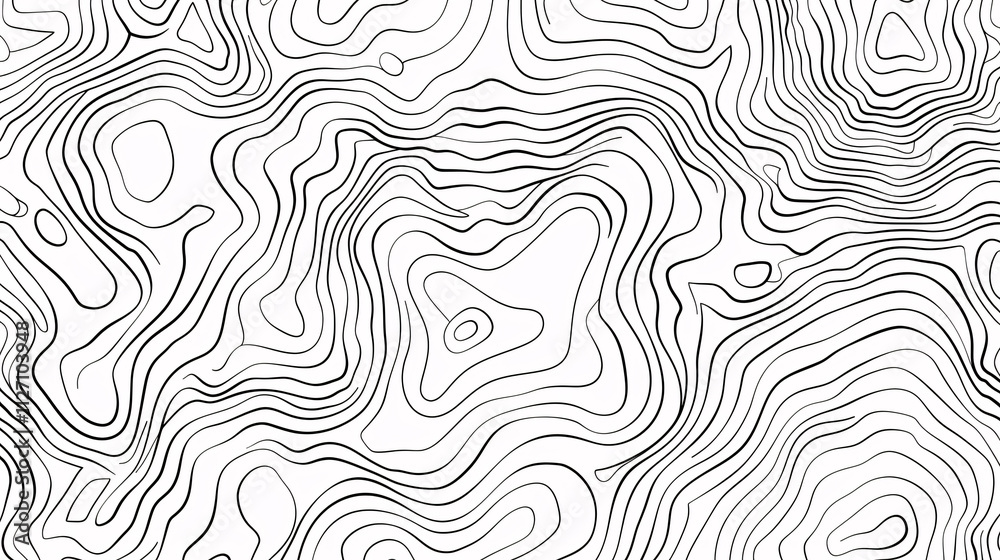 Vector contour topographic map background. Topography and geography map grid abstract backdrop. Business concept. Vector illustration Vector contour topographic map background. Topography and geography map grid abstract backdrop. Business concept. Vector illustration