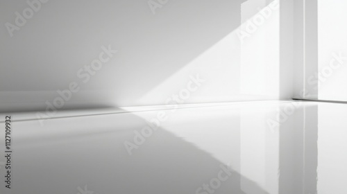 Bright white studio with clean background.