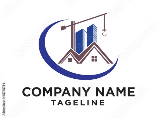 Modern Constraction Logo desgin vector