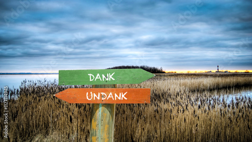 Signposts the direct way to Thanks versus Ingratitude photo