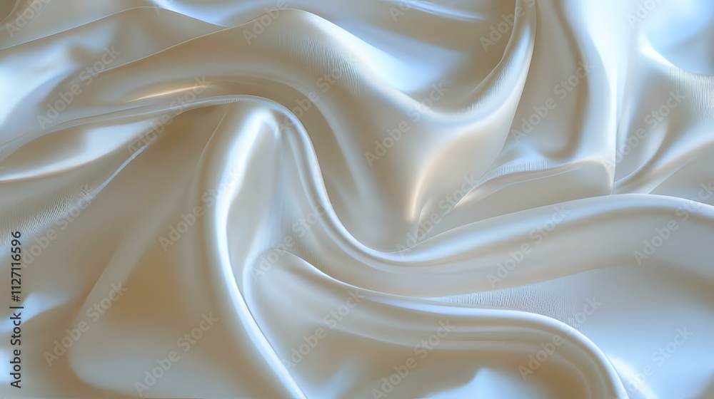 Elegant Draped Silk Fabric: A Luxurious Textural Study Elegant Draped Silk Fabric: A Luxurious Textural Study