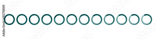Circles divided diagram 3, 10, 7, graph icon pie shape section chart. Segment circle round vector 6, 9 devide infographic.	