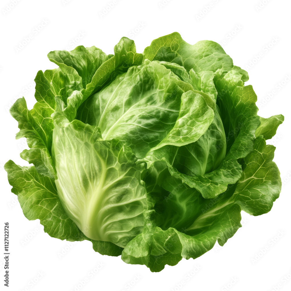 a green lettuce head 3d render icon isolated on transparent background cutout a green lettuce head 3d render icon isolated on transparent background cutout