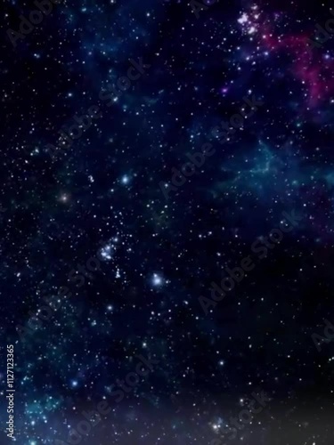 Wallpaper Mural night sky with stars Torontodigital.ca