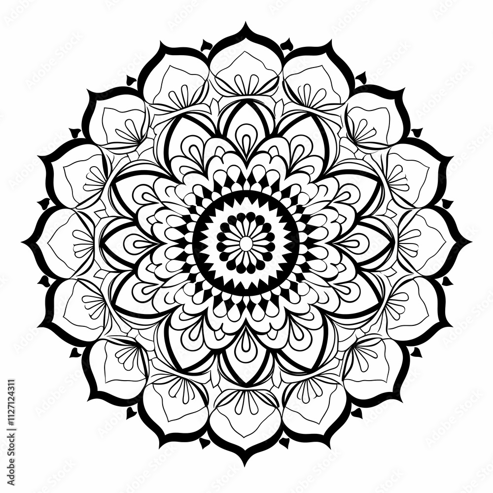 Decorative Mandala Floral Design Decorative Mandala Floral Design