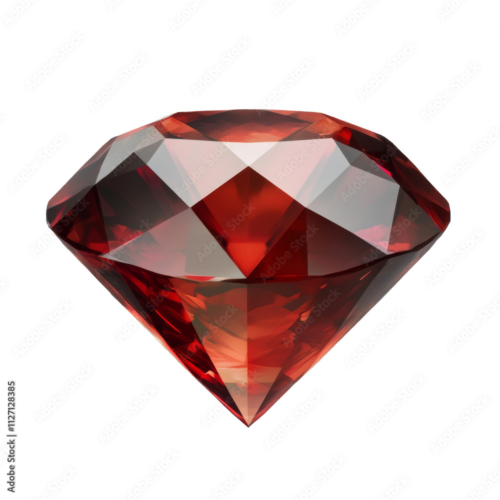 a red ruby gemstone 3d render icon isolated on transparent background cutout a red ruby gemstone 3d render icon isolated on transparent background cutout