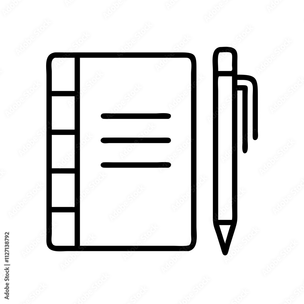 journal and pen icon, singles awareness line art, self-love icon - simple black line art icon of journal and pen, for singles awareness day celebrations. self-love vector icon. journal and pen icon, singles awareness line art, self-love icon - simple black line art icon of journal and pen, for singles awareness day celebrations. self-love vector icon.