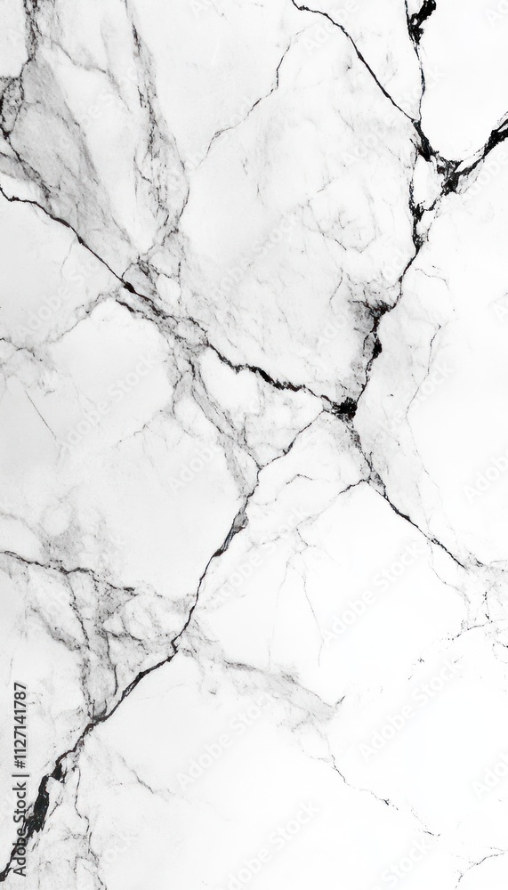 A close-up of a white marble surface with black veins, showcasing natural stone texture. A close-up of a white marble surface with black veins, showcasing natural stone texture.