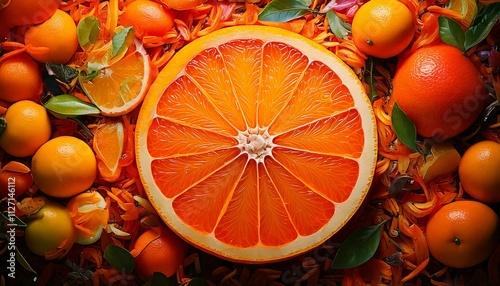 oranges and tangerines