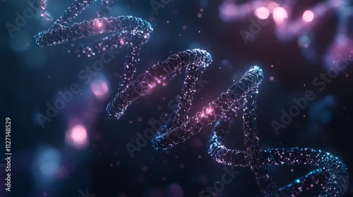 DNA Helix: A Stunning Visual Representation of Life's Building Blocks