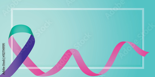 Thyroid awareness month is every year in January. Banner, Holiday, poster, card and background design Template.