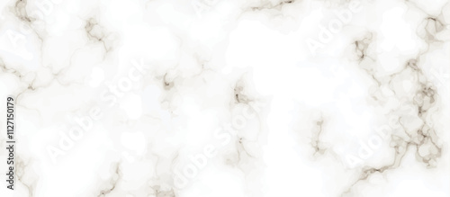 Panel kuchenny z motywem  Beautiful high quality marble with a natural pattern,horizontal elegant white marble texture background,vector illustration.
