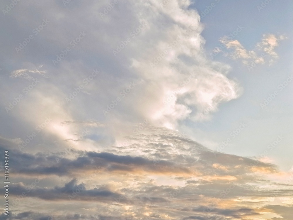 Naklejka premium sky and clouds