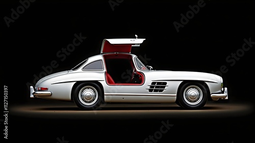 Wallpaper Mural Timeless Classic Car with Iconic Gullwing Doors from 1954 Torontodigital.ca