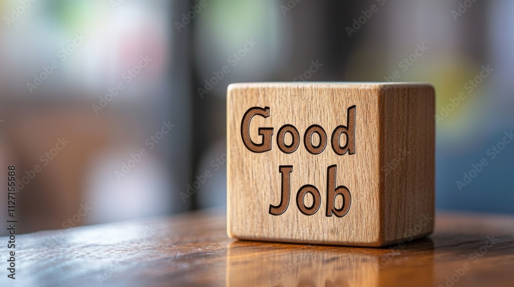 Motivational Wooden Block Saying Motivational Wooden Block Saying