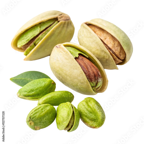 pistachio isolated on white background