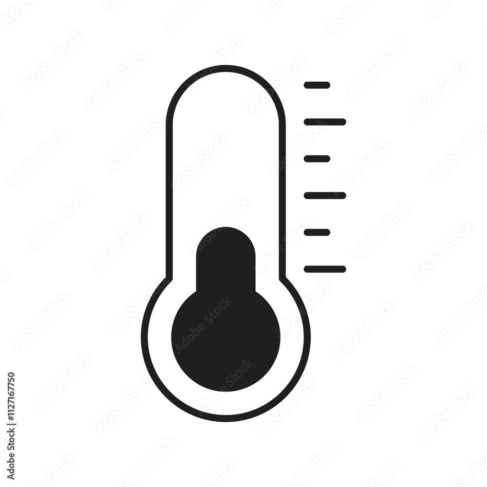 min degree glyph icon with white background vector stock illustration