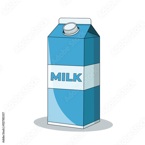 Milk Carton Illustration